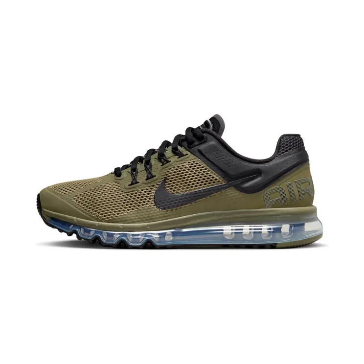 Nike Air Max 2013 “Medium Olive / Metallic Silver / Black” (FZ3156-222)