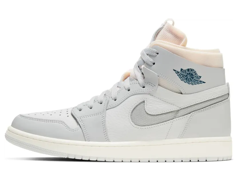 Jordan 1 High Zoom Air CMFT London “Photon Dust / Grey Fog / Summit White / Light Smoke Grey” (DH4268-001)