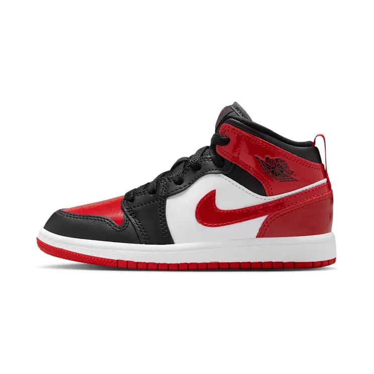 Jordan 1 Mid SE PS “Patent Bred Toe” (HV4444-006)