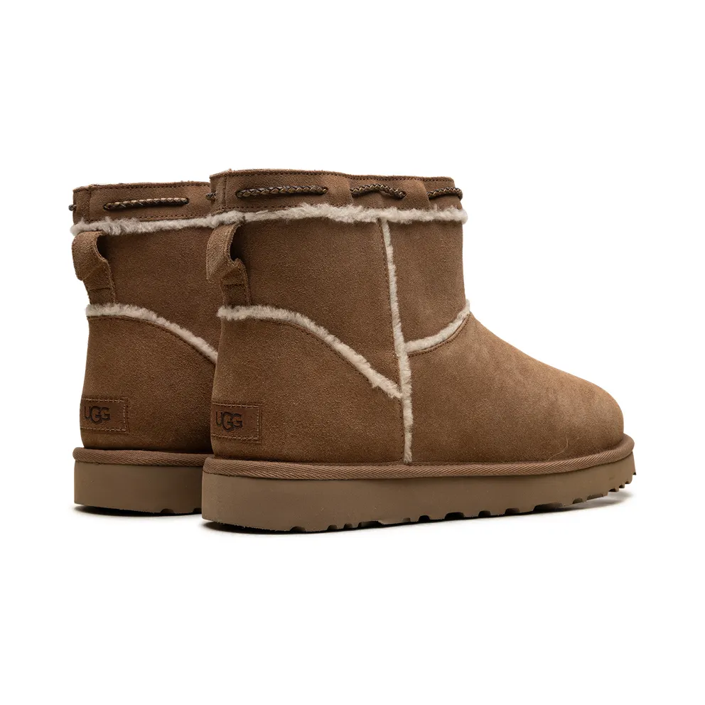 Ugg Classic Mini Shearling Braid “Chestnut” (1166751-CHE)