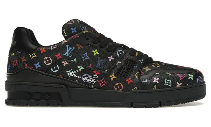 Louis Vuitton LV Trainer Takashi Murakami Black (1AGZE3)