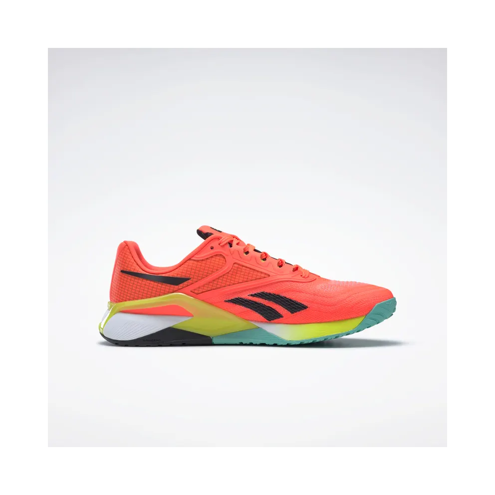 Reebok Nano X2 Orange Flare / Core Black / Acid Yellow (GX9914)