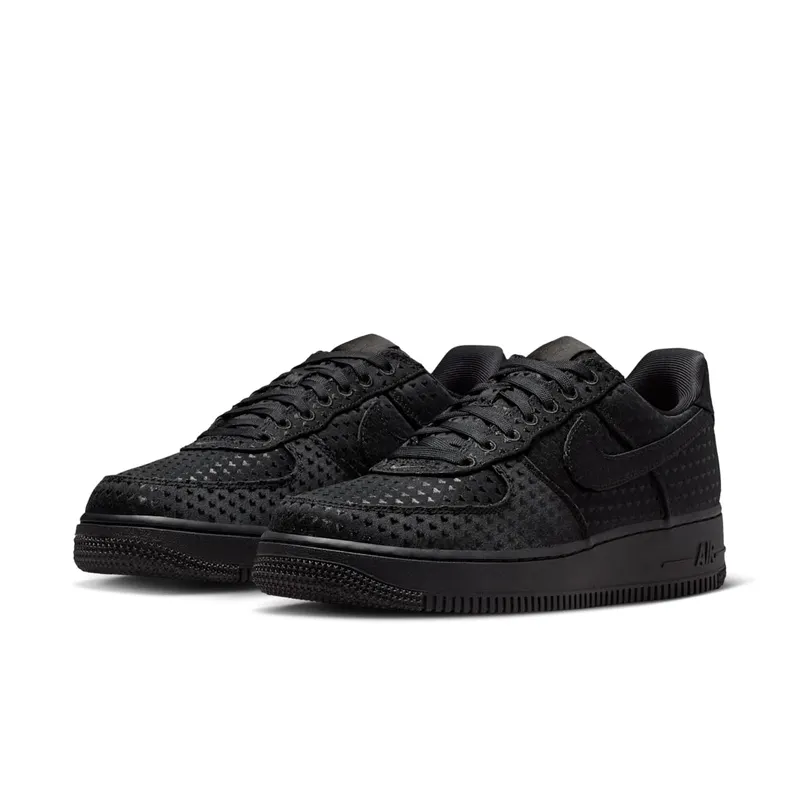 Nike Air Force 1 Low “Valentine’s Day – Triple Black” (IQ9965-001)