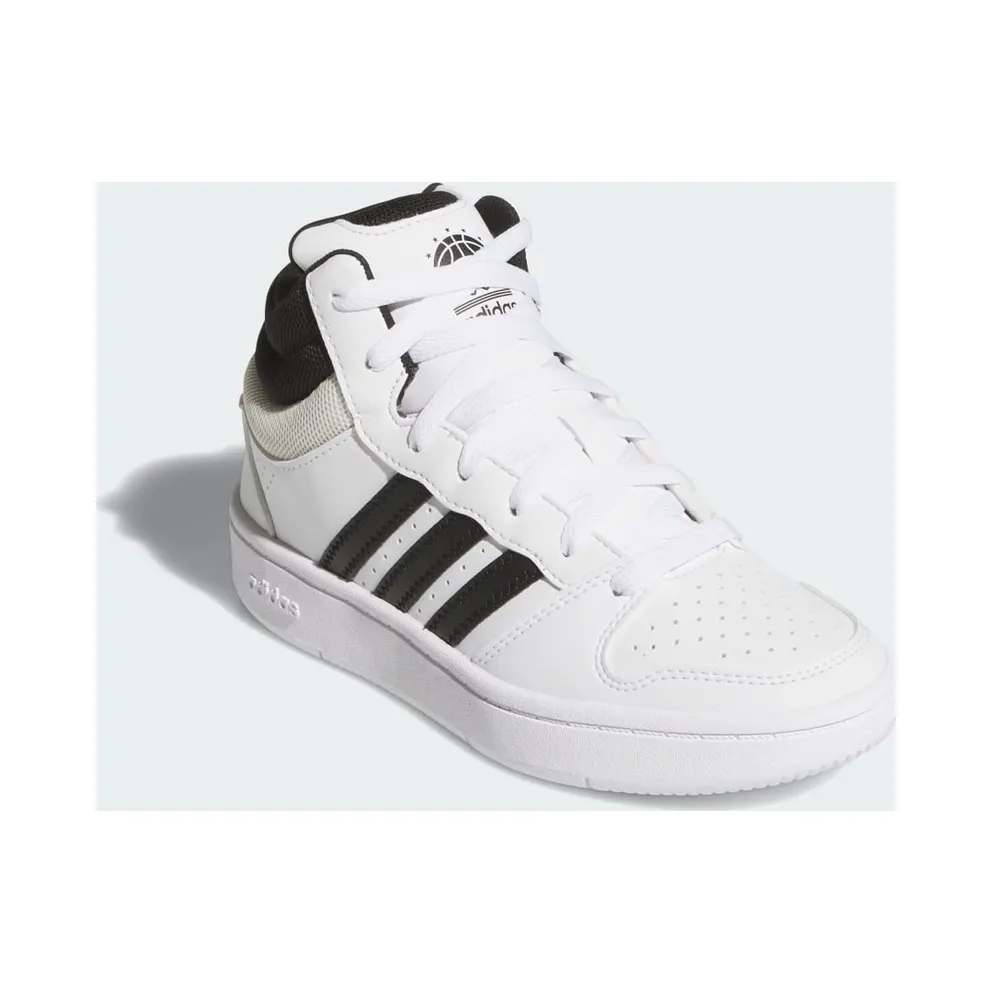 Adidas HOOPS MID CLASSIC Shoes Cloud White / Core Black / Orbit Grey (KI1077)
