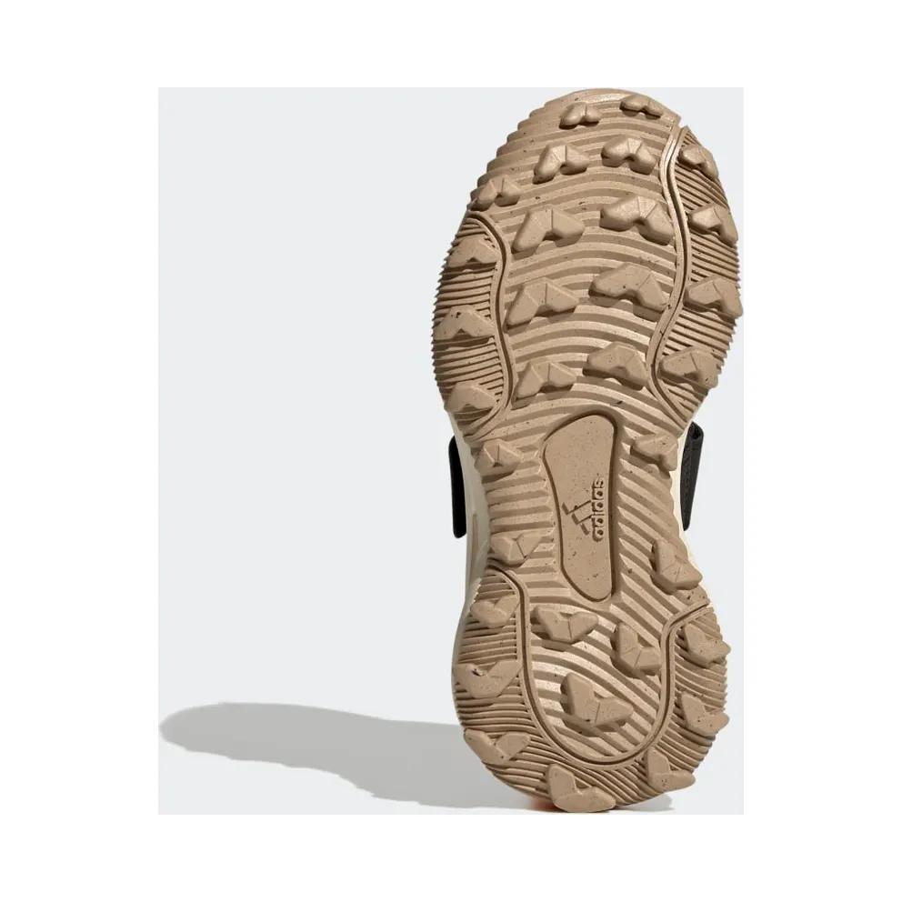 Adidas FortaRun All-Terrain Cloudfoam Sport Running Elastic Lace and Top Strap Core Black / Impact Orange / Cream White (GZ1816)
