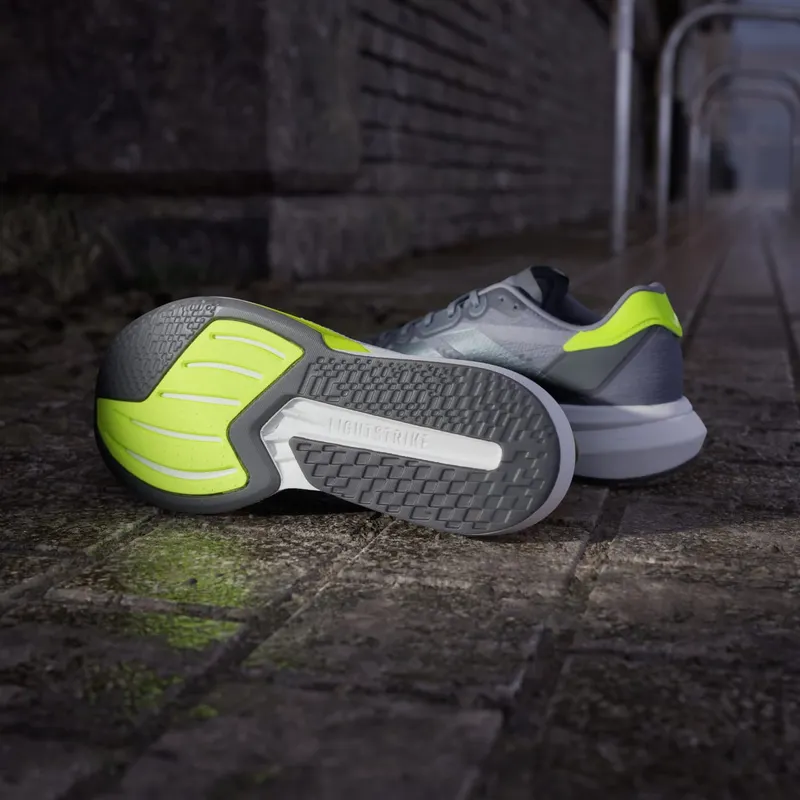 adidas Duramo Speed 2 Grey Iron Metallic Lucid Lemon (JS4411)
