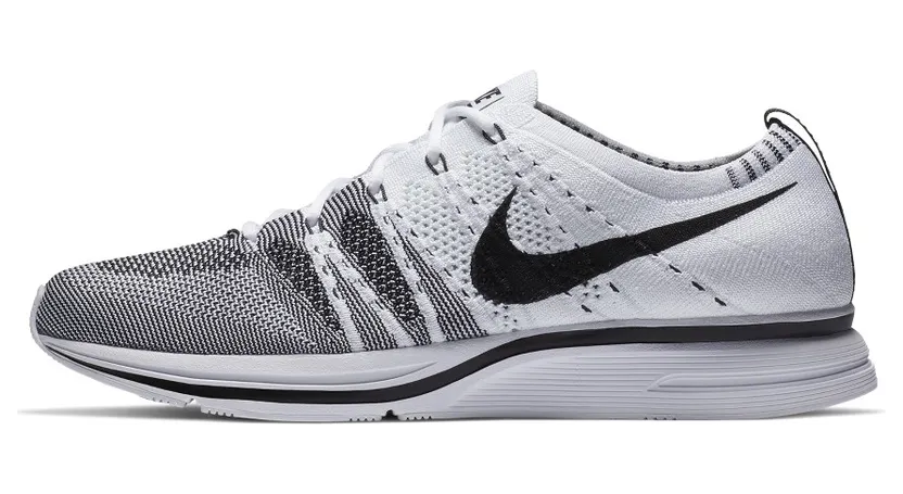 Nike Flyknit Trainer White Black (2017) (AH8396-100)