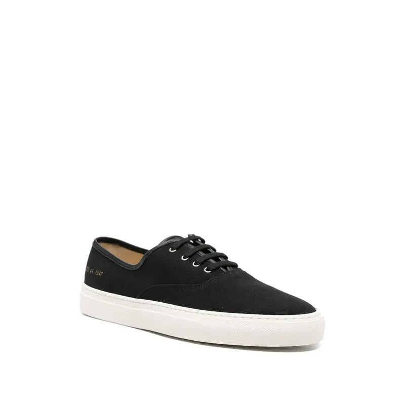Common Project Four Hole Lace-up “Black” (5239 FOUR HOLE 7547)