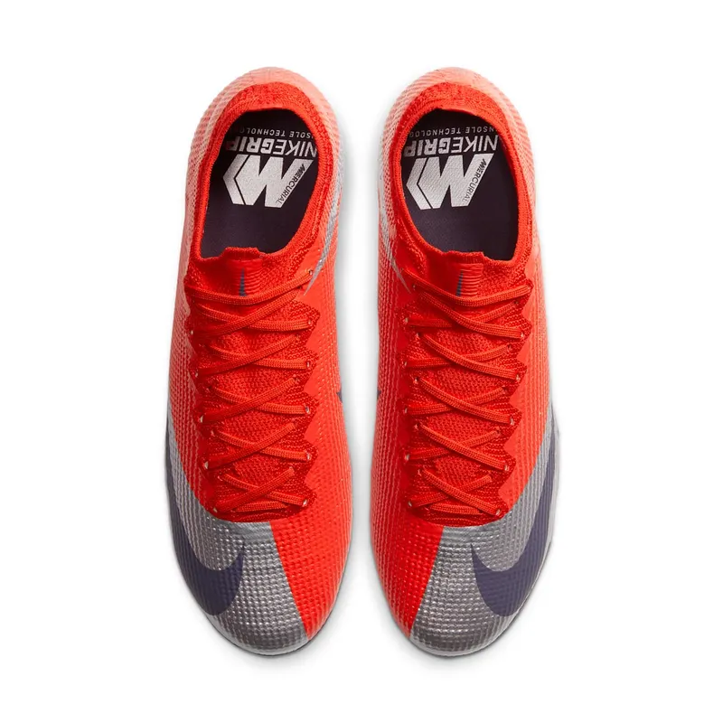 Nike Mercurial Vapor 13 Elite FG Max Orange Max Orange/Metallic Silver-Black-Abyss (AQ4176-851)