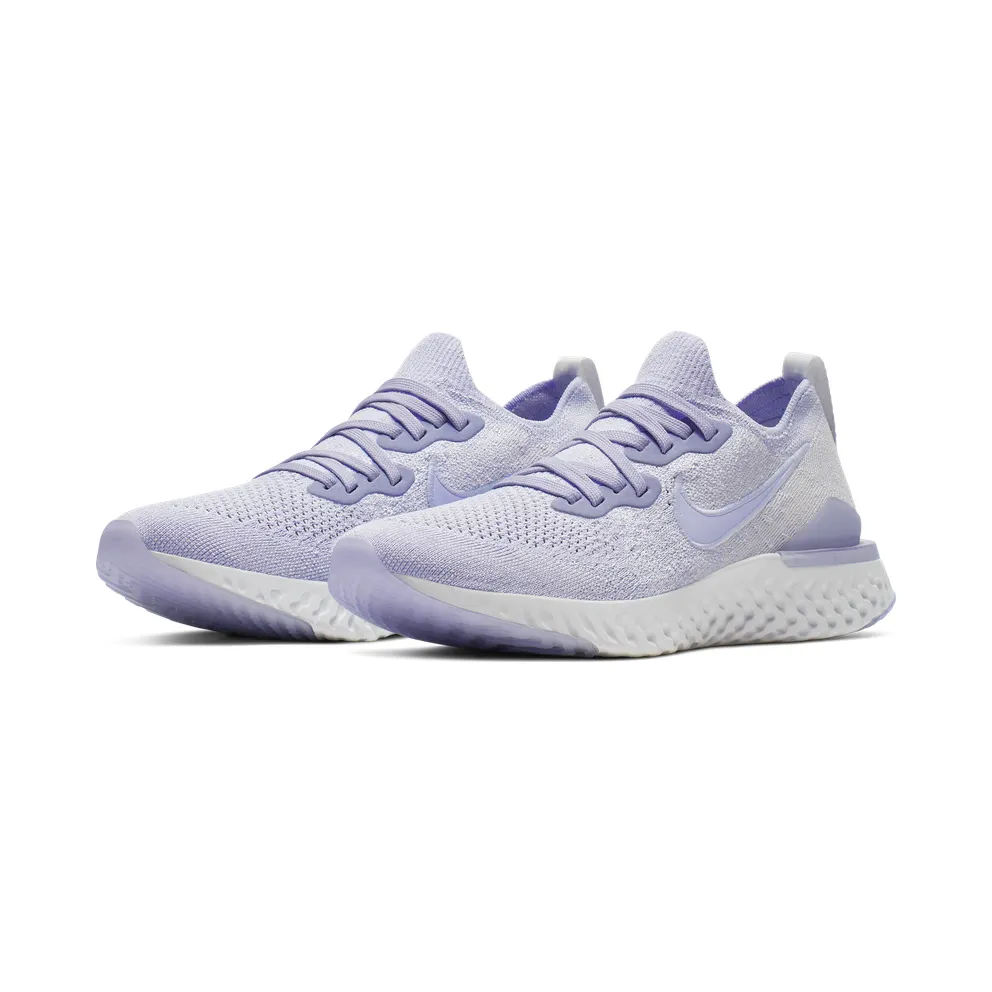 Nike Epic React Flykint 2 “Lavender Mist / Vast Grey / White” (BQ8927-501)