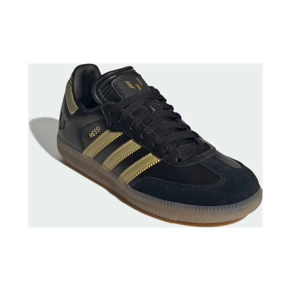 Adidas Samba Indoor GS “Gold Metallic / Gum” (JR6349)