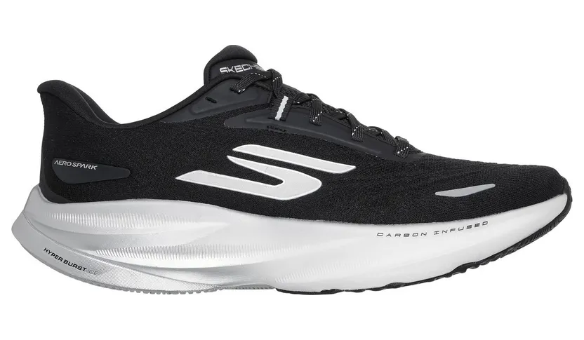 Skechers Aero Spark Sneaker Black/White