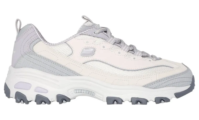 Skechers D’Lites – Retro Rewind – Natuurlijk / Grey – “Beige” (150536 NTGY)