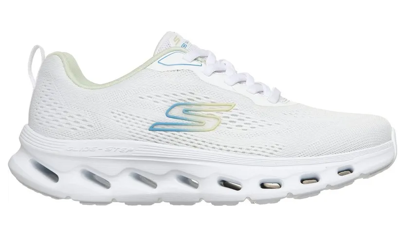 Skechers GO WALK Glide-Step 2.0 – Krisshirt Sneaker White/Blue