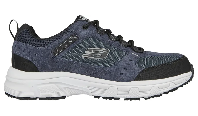 Skechers Relaxed Fit: Oak Canyon – Marine / Black – “Blue” (51893 NVBK)