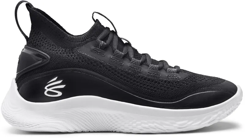 Under Armour Basketball Shoes Grade School Curry Flow 8 Black (3023527-002)