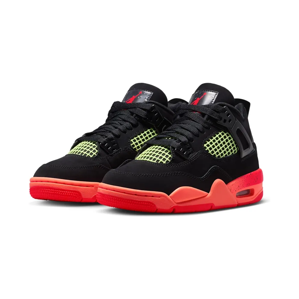 Air Jordan 4 Retro GS “Black Infrared Barely Volt” (II1271-001)