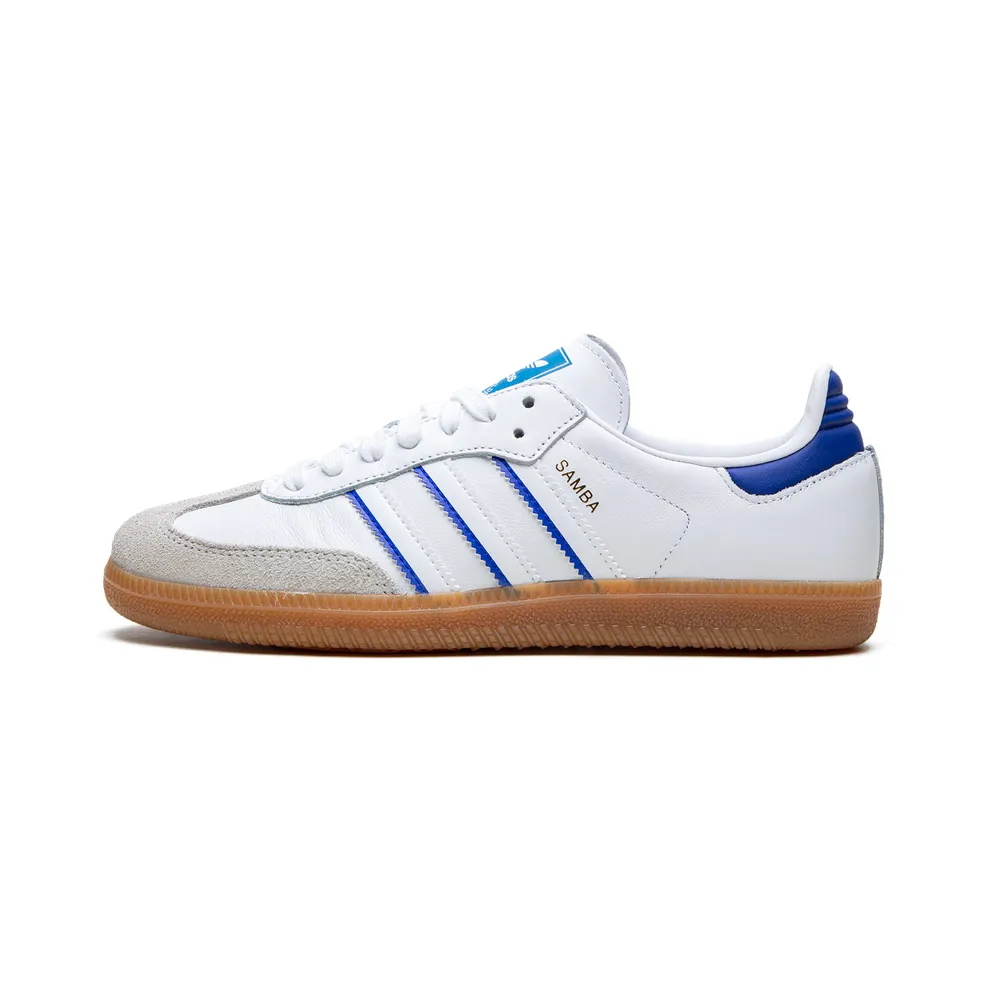Adidas Samba Cloud White / Lucid Blue / Gum (IG2339)