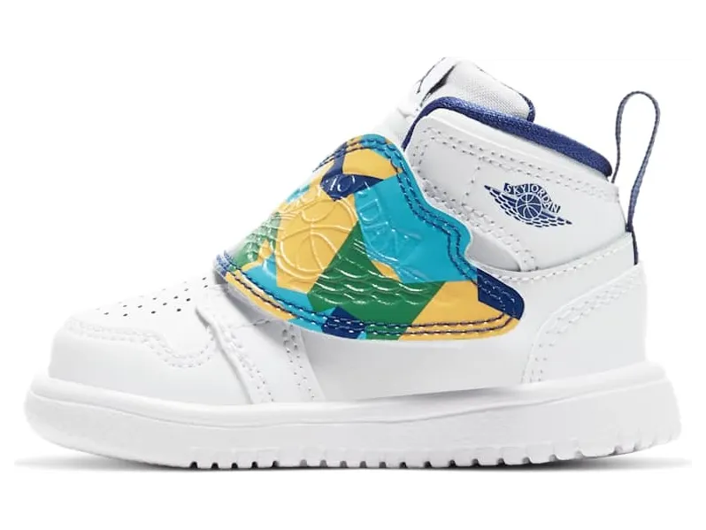 Sky Jordan 1 White Multi (TD)