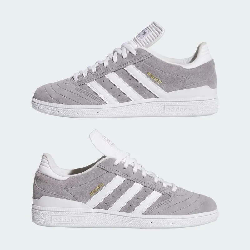 Adidas Busenitz Pro Grey Three / Cloud White / Gold Metallic (HQ7533)