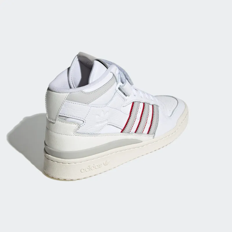Adidas Forum Mid Cloud White / Grey One / Blue (H03434)