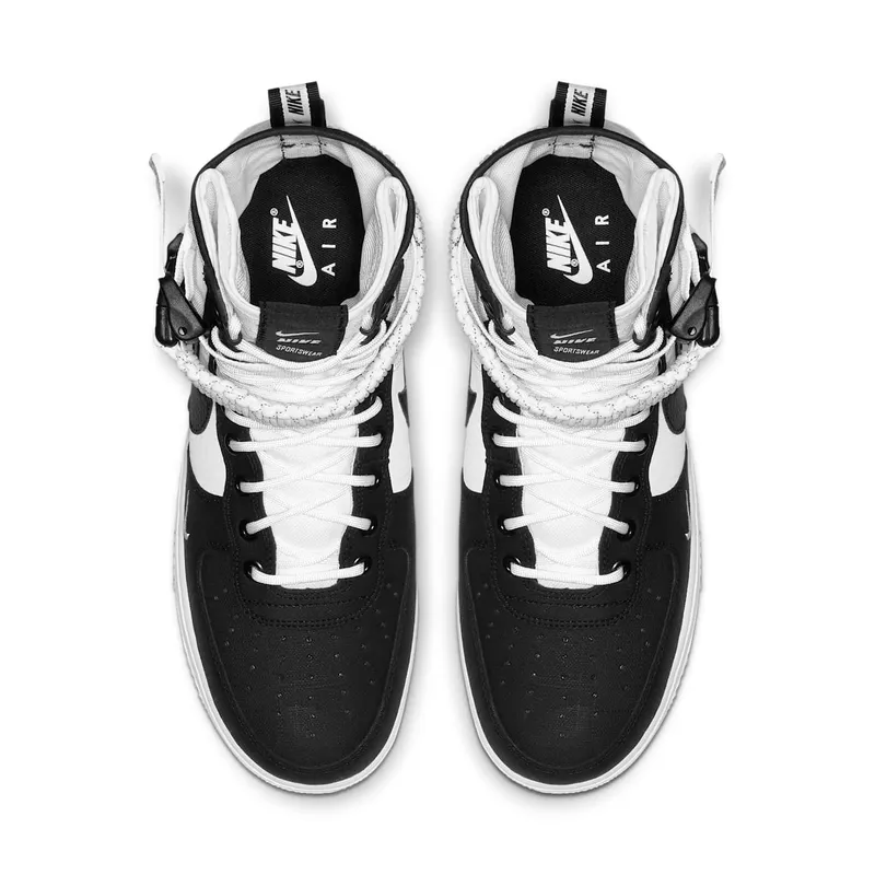 Nike SF Air Force 1 High Panda White/White-Black (864024-100)