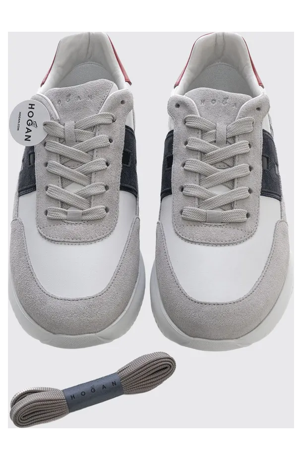 Hogan H709 Leather Sneakers White (HXM7090GB90N1M826O) (3)