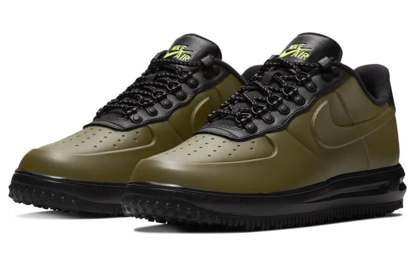 Nike Lunar Force 1 Duckboot Low Olive Canvas