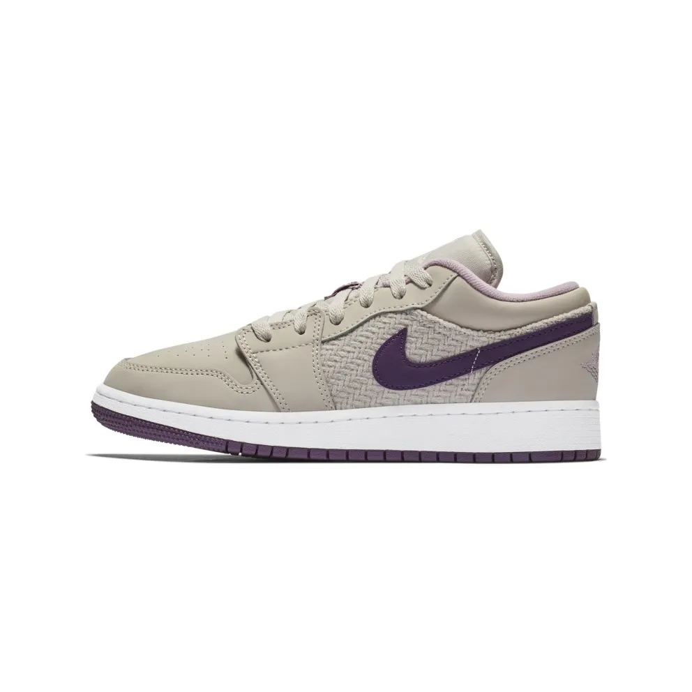 Jordan 1 Low Night Purple Pro Purple (GS) Night Purple/Pro Purple/Desert Sand (554723-500)