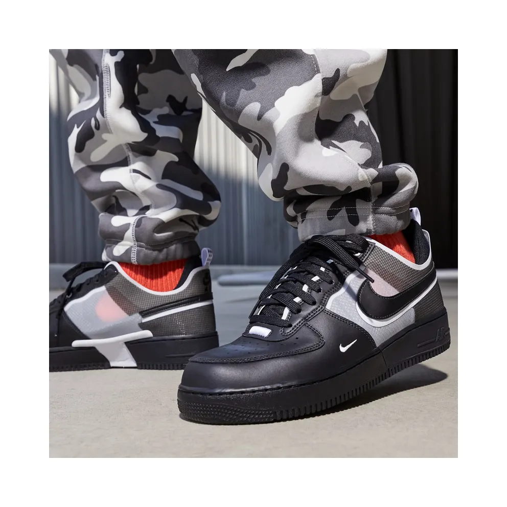 Nike Air Force 1 React Black (DM0573-002)