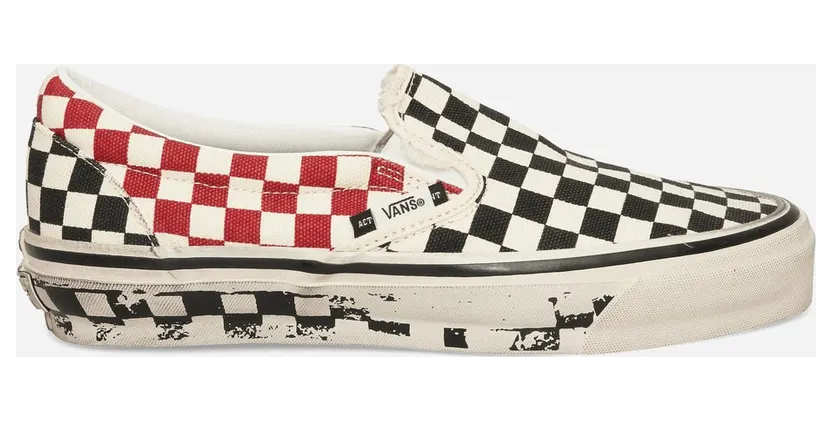 Slam Jam x Vans Slip-On – Act Of Disagreement – “Act Of Disagreement” (VN00111F95Y1)