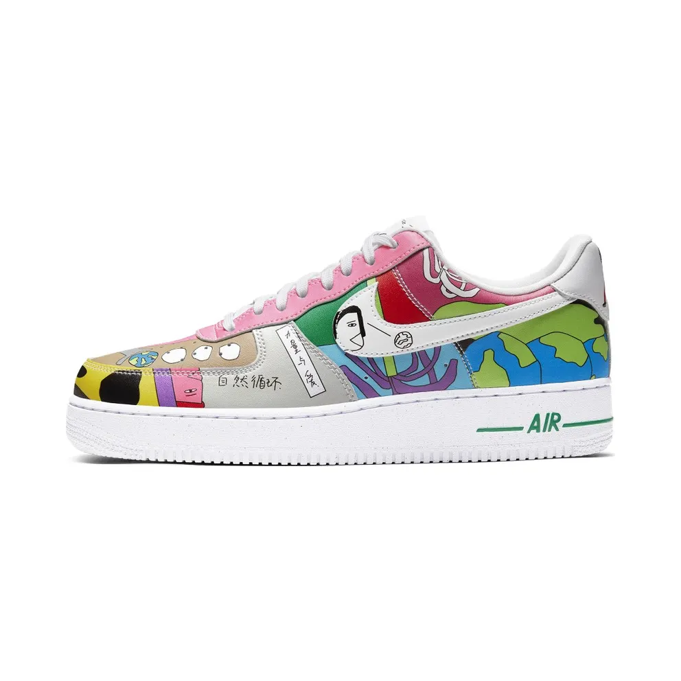 Nike Air Force 1 Flyleather Ruohan Wang Multi-Color/Multi-Color (CZ3990-900)
