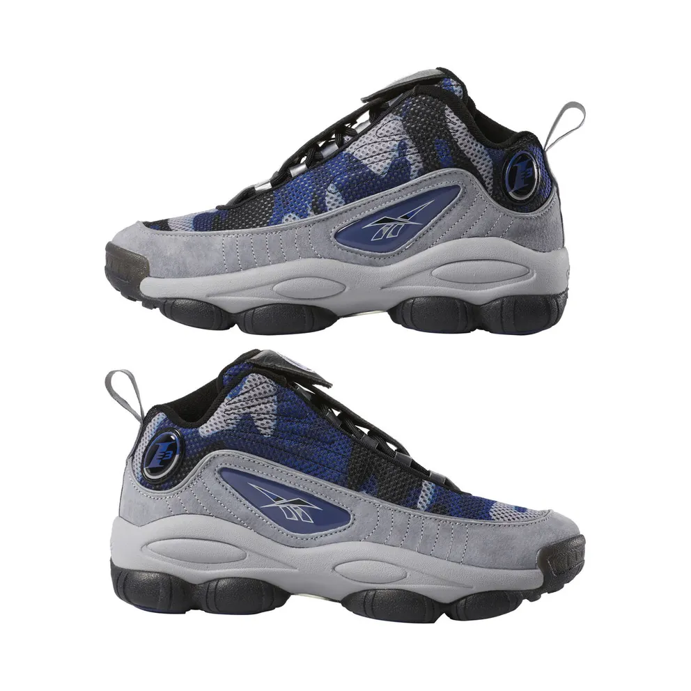 Reebok Iverson Legacy Blue Camo Grey Multi/Dark Royal-Grey (Other Brands Reebok)