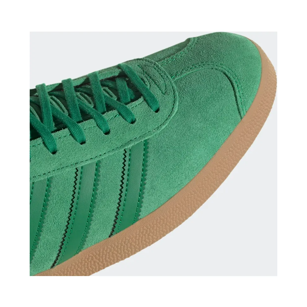 Adidas Gazelle Green / Gold Metallic / Gum (GX7200)