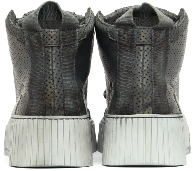 Boris Bidjan Saberi Grey Bamba 1.1 High Top (291-SS2200B1000000SM-0025)