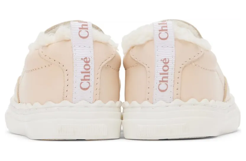 Chloé Baby Pink Faux-Shearling 45K Pink (C09035) (2)
