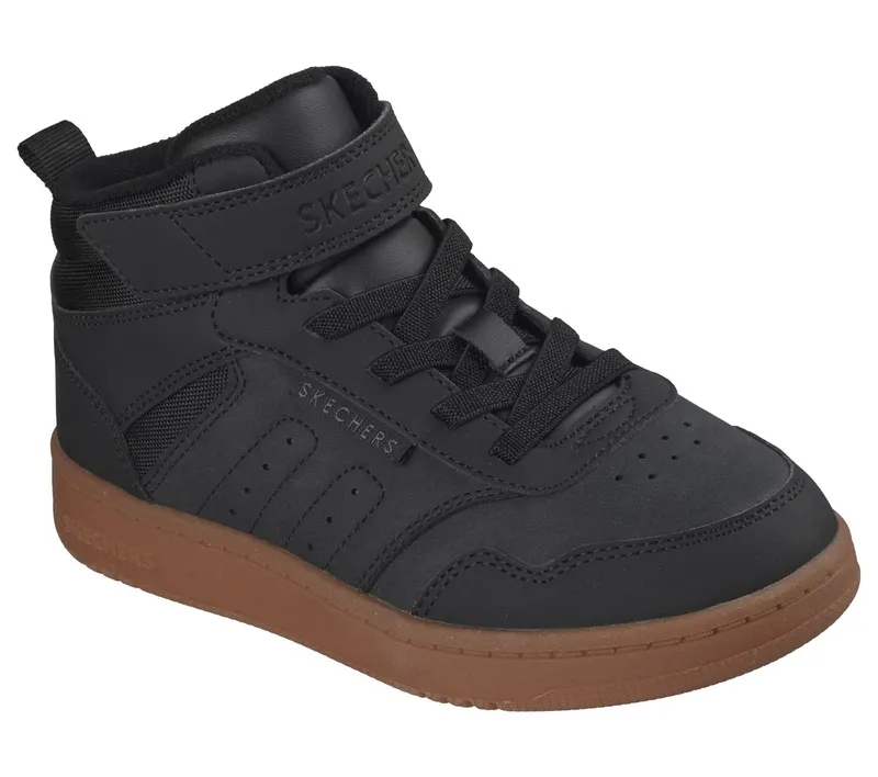 Skechers Quick Street – City HI Sneaker Black