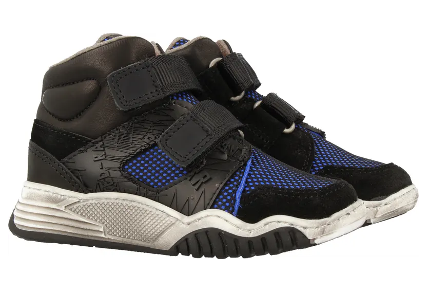 Boys Mid Cut Sneaker 2 Velcro (13369-639)