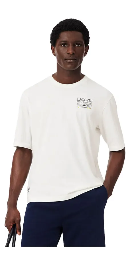 Lacoste – Roland Garros Edition T-Shirt – T-Shirt-kurzarm (TH0375-00-70V)