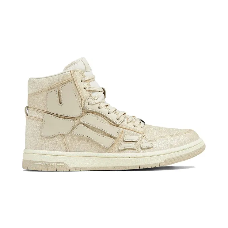 AMIRI Skel Top Hi Beige Glitter (AW23WFS012-260)