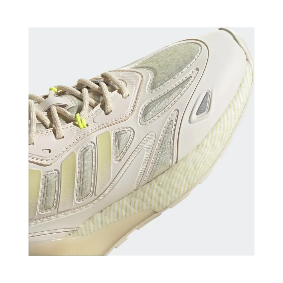 Adidas ZX 2K BOOST 2.0 Wonder White / Sandy Beige / Silver Metallic (GW8284)