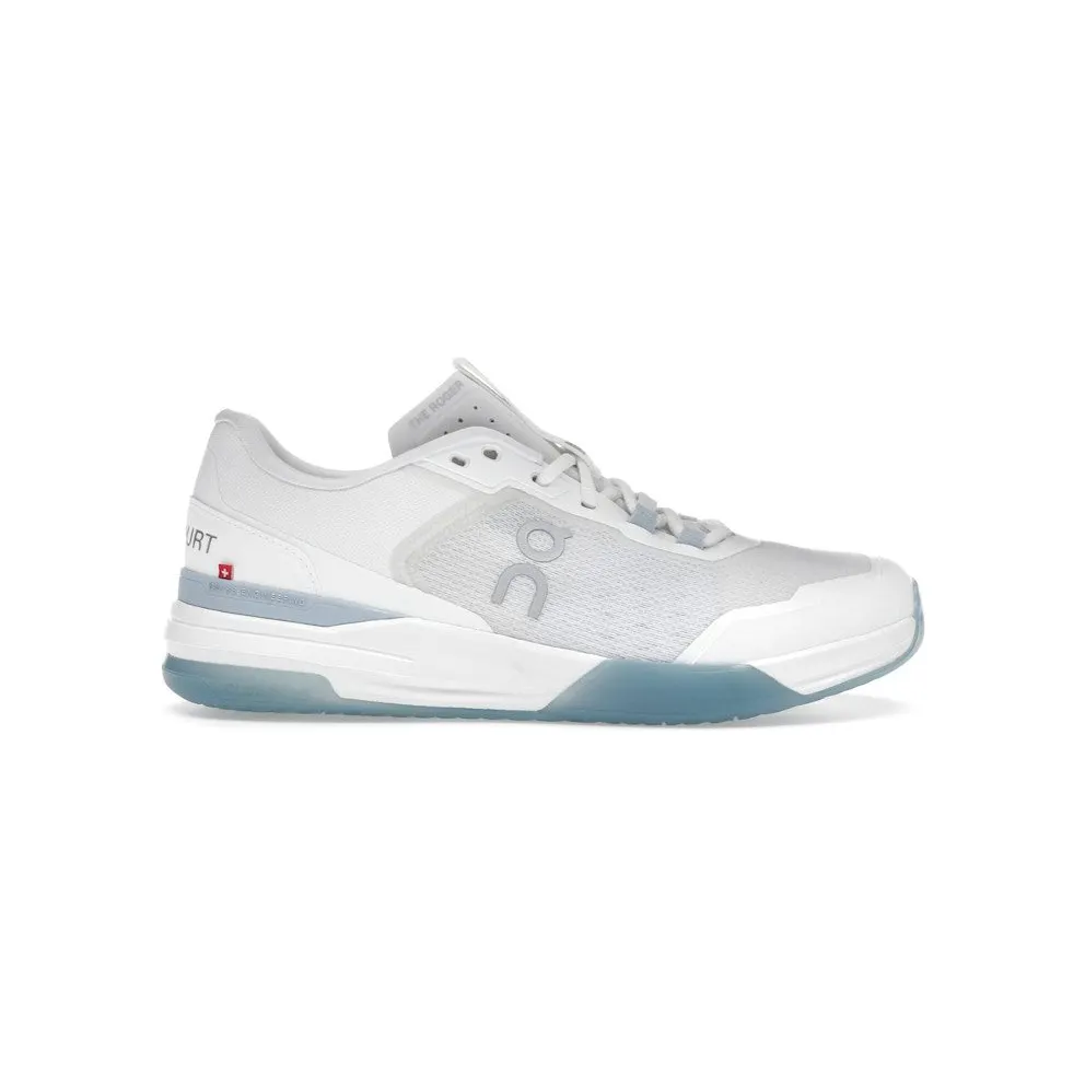 On The Roger Advantage Pro White Chambray (3WF10180753)