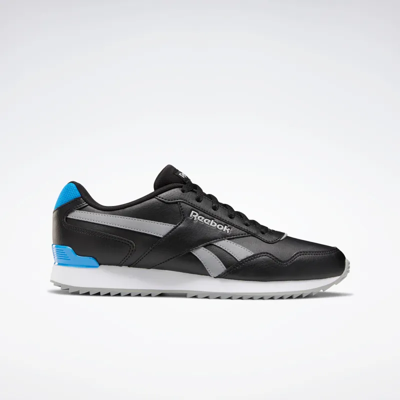 Reebok Royal Glide Ripple Clip Black / Pure Grey 4 / Horizon Blue (FV0198)