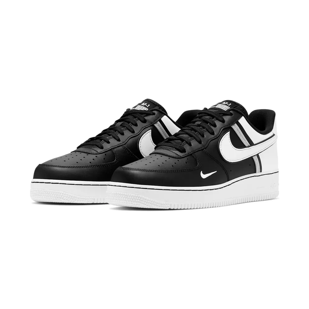 Nike Air Force 1 Low LV8 Black White Black/Black-Wolf Grey-White (CI0061-001)