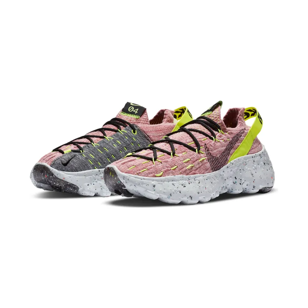 Nike Space Hippie 04 Volt “Lemon Venom / Light Arctic Pink / Photon Dust / Black” (CZ6398-700)