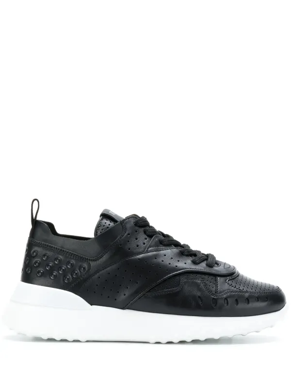 Tod’s geperforeerde vetersneakers – Black (XXW80A0W590JUS)