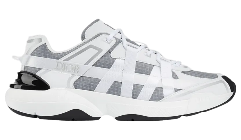 Dior B24 Runtek Grey White Nylon