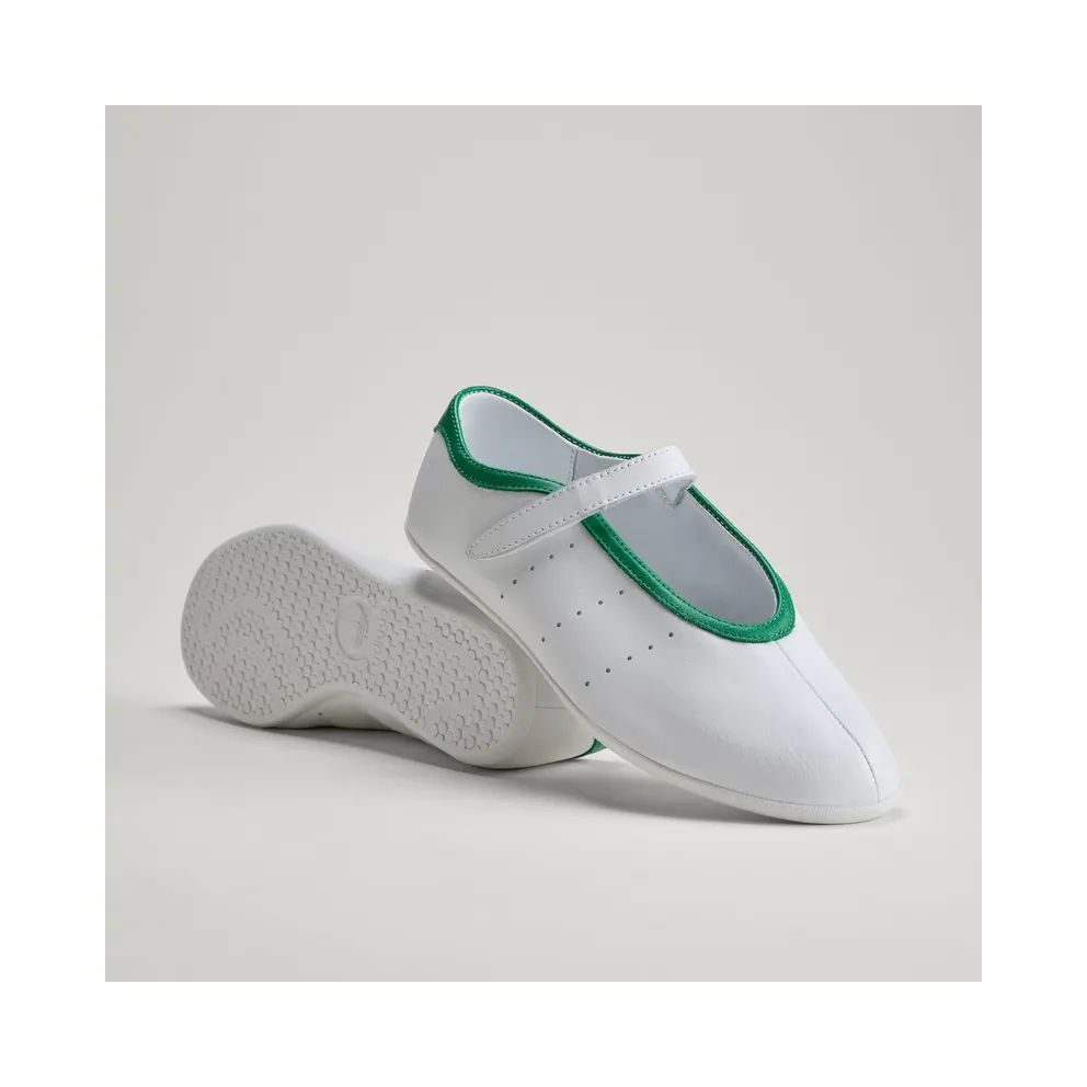 Adidas STAN SMITH LO Ballet Shoes Cloud White / Cloud White / Green (LA6370)