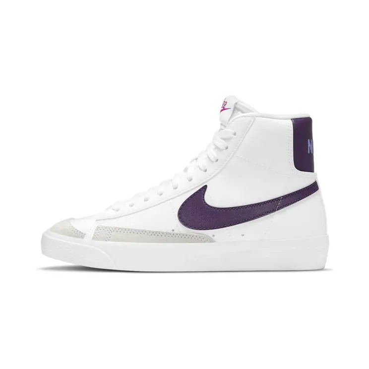 Nike Blazer Mid 77 SE “White / Royal Pulse / Active Fuchsia / Eggplant” (DB9965-100)