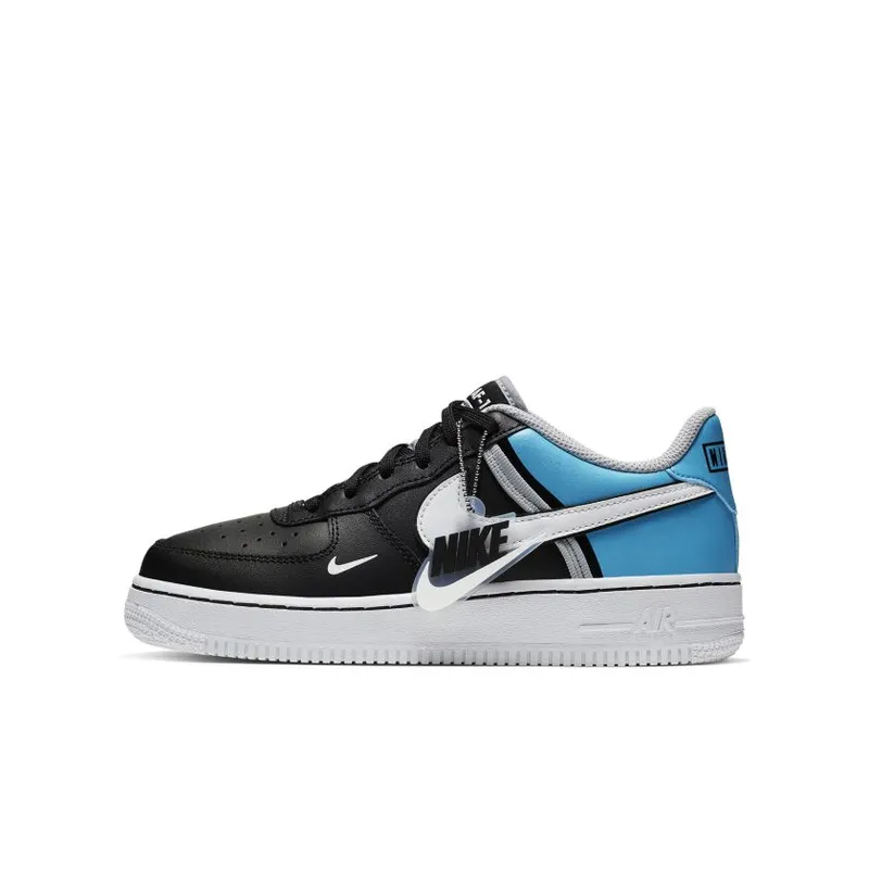 Nike Air Force 1 LV8 2 Light Blue Current (GS) Light Blue Current/Black/White (CI1756-001)